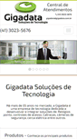 Mobile Screenshot of gigadata.com.br